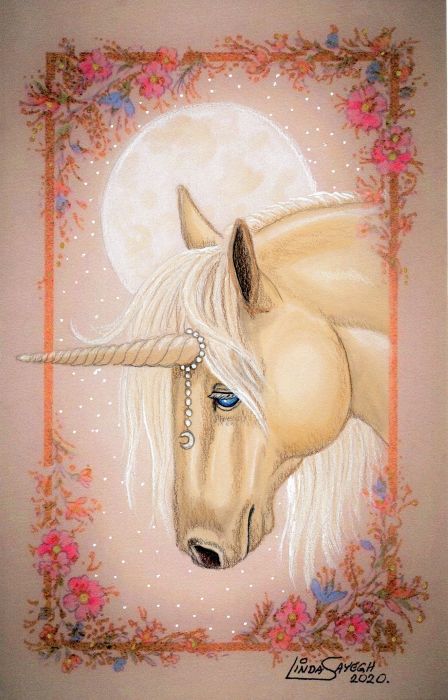 Unicorn Moon by Linda Sayegh